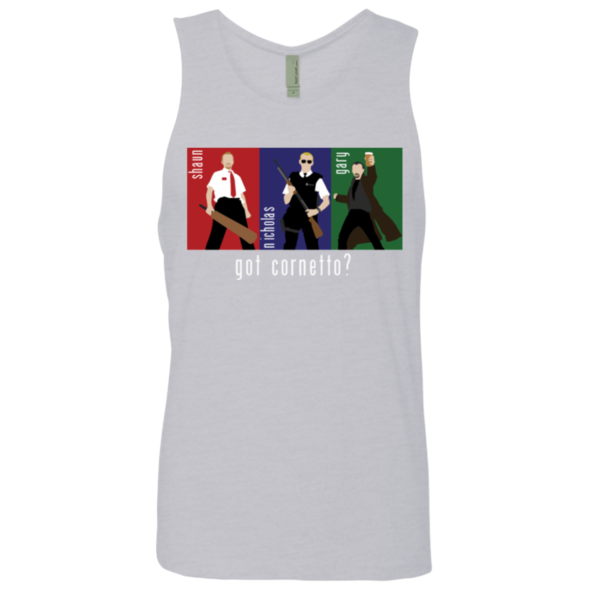 Cornetto Men's Premium Tank Top