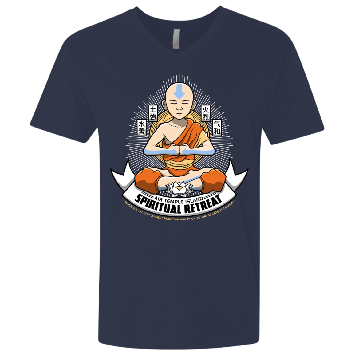 SPIRITUAL RETREATT Men's Premium V-Neck