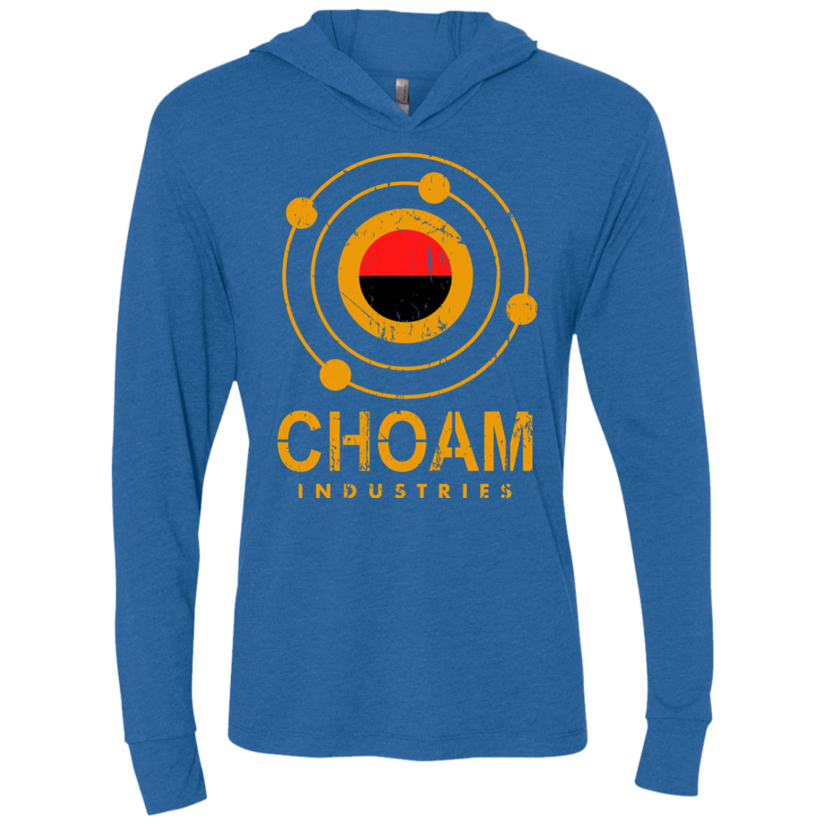 Choam Triblend Long Sleeve Hoodie Tee