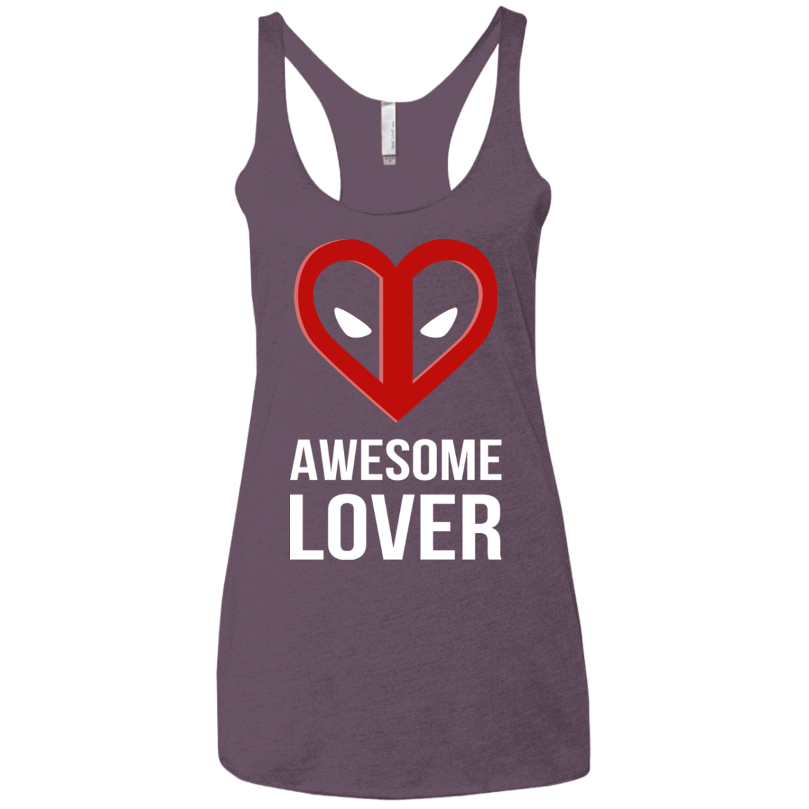 Awesome lover Women's Triblend Racerback Tank