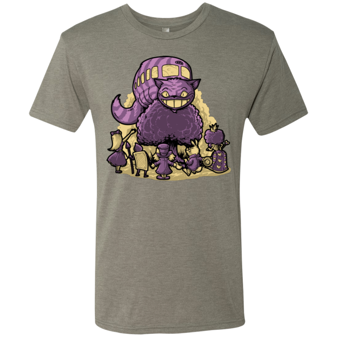 TRAVELING WONDERLAND Men's Triblend T-Shirt