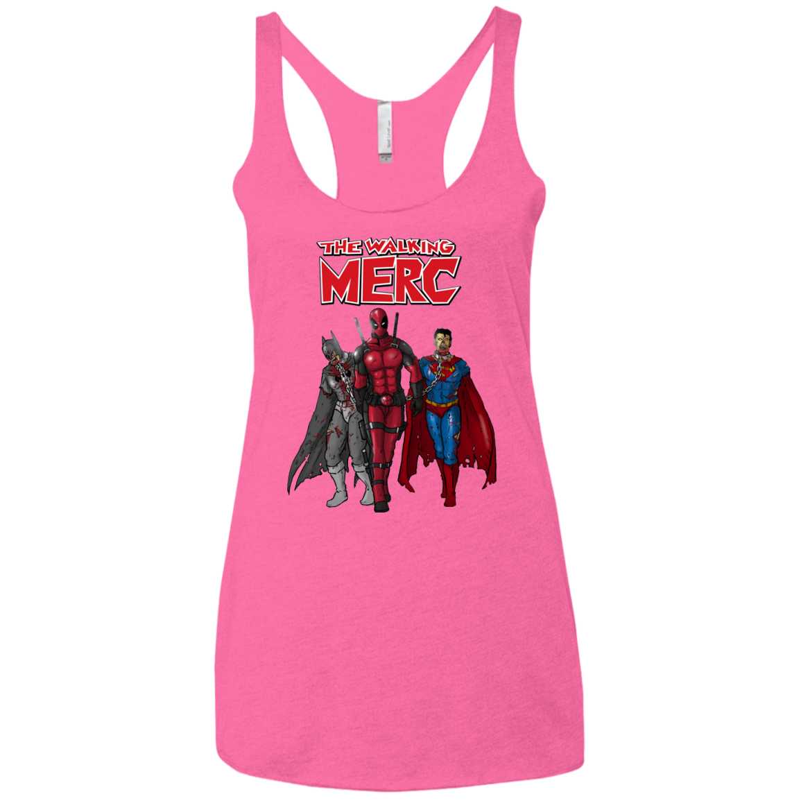 The Walking Merc Women's Triblend Racerback Tank