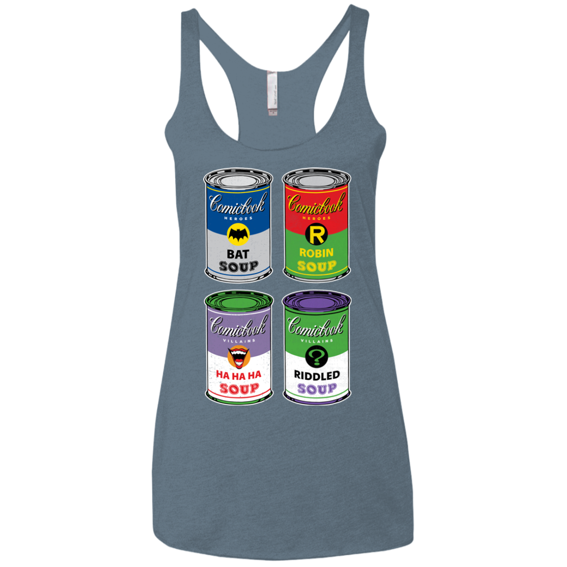Arkham Soup Women's Triblend Racerback Tank