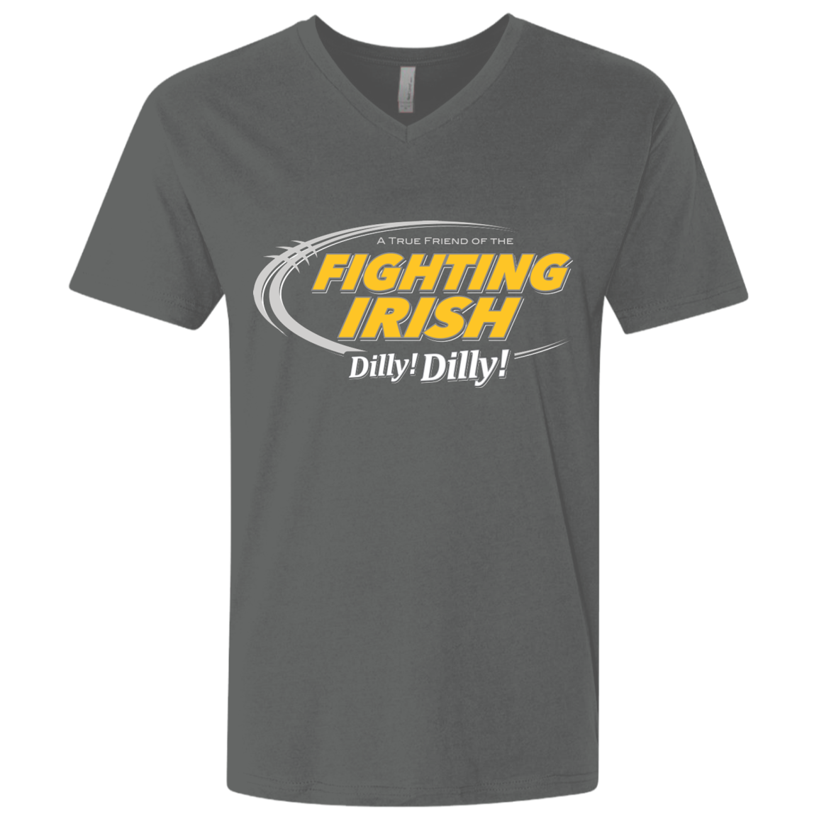 Notre Dame Dilly Dilly Men's Premium V-Neck