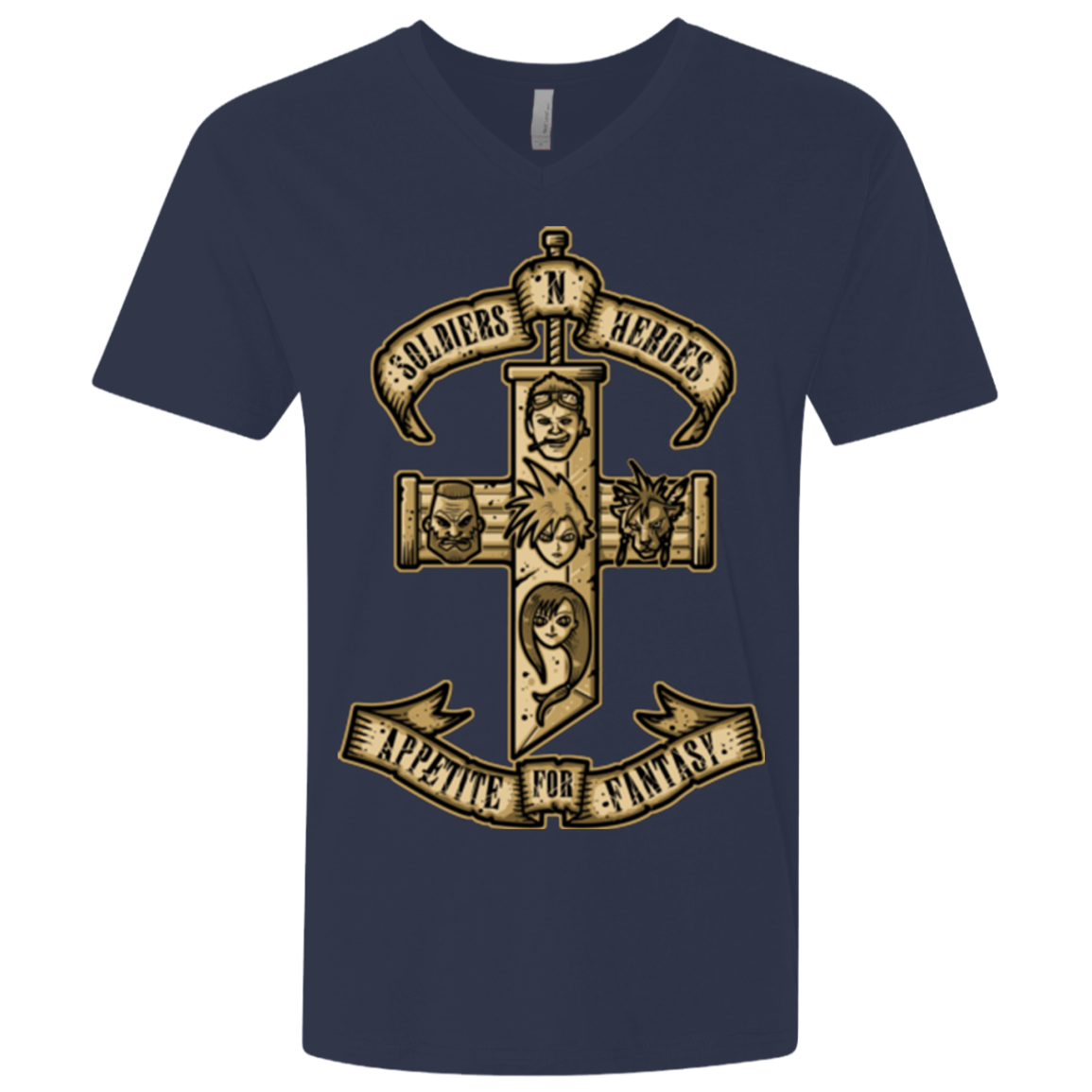 APPETITE FOR FANTASY Men's Premium V-Neck