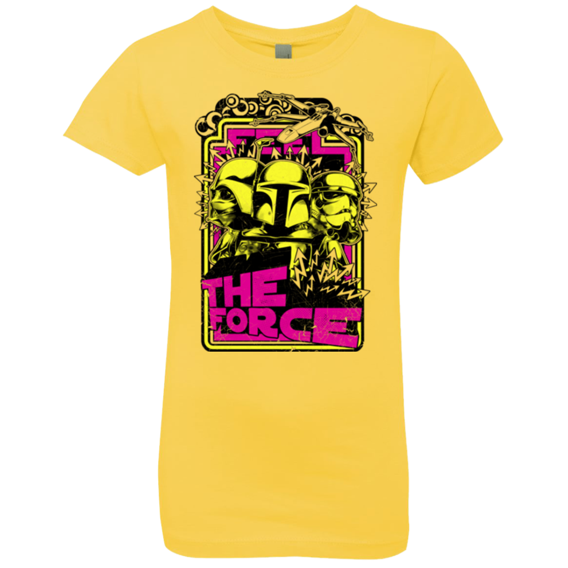 Feel The Force Girls Premium T-Shirt