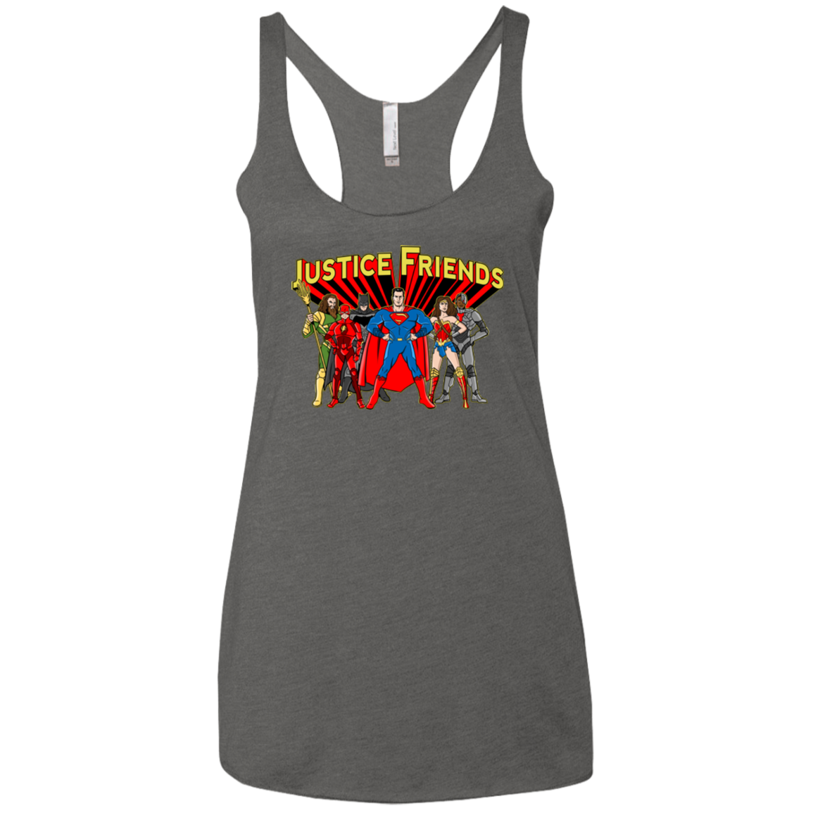Justice Friends Women's Triblend Racerback Tank