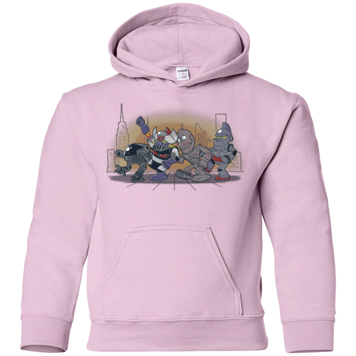 Where The Big Robots are Youth Hoodie