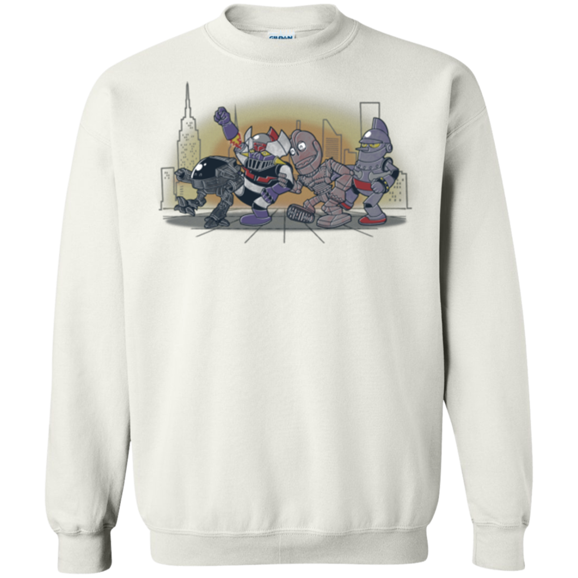 Where The Big Robots are Crewneck Sweatshirt