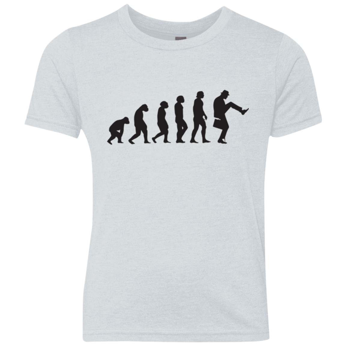 Walking Evolution Youth Triblend T-Shirt