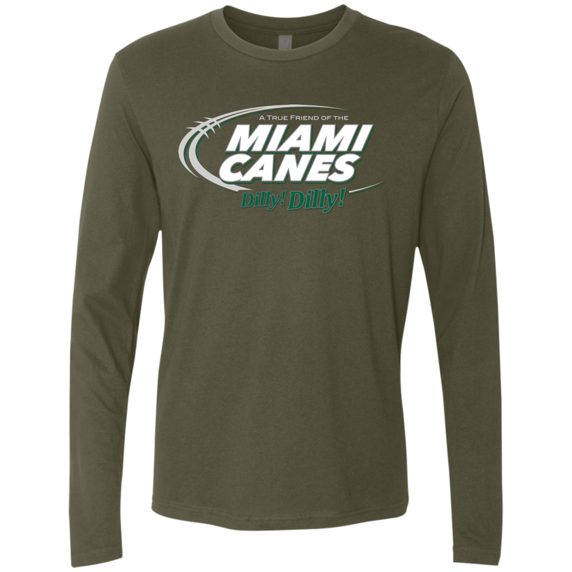 Miami Dilly Dilly Men's Premium Long Sleeve