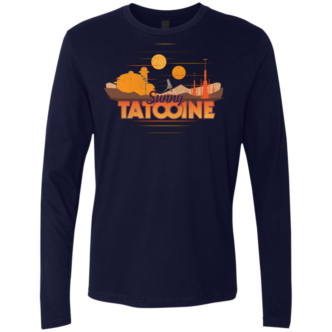 Sunny Tatooine Men's Premium Long Sleeve