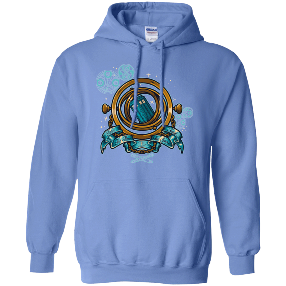 TURN THE TIME TWIST THE SPACE Pullover Hoodie
