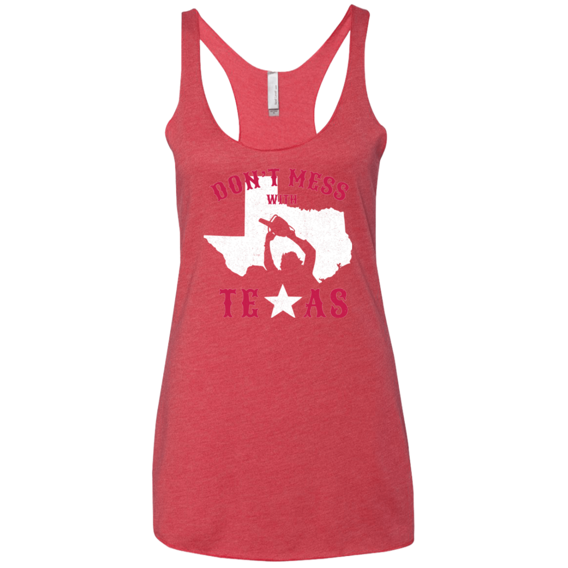 Dont Mess With Texas Women's Triblend Racerback Tank