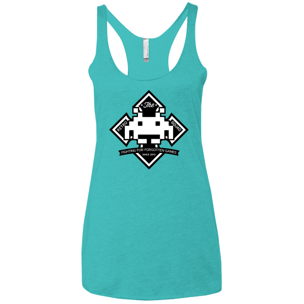 Retro Squad Women's Triblend Racerback Tank