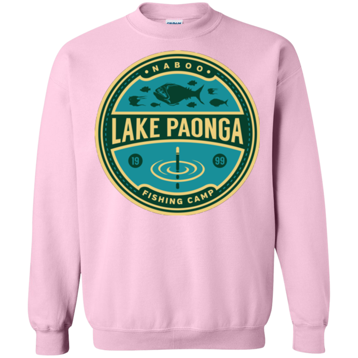 Lake Paonga Fishing Camp Crewneck Sweatshirt