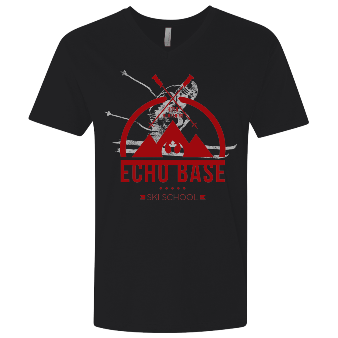 Ski School Men's Premium V-Neck