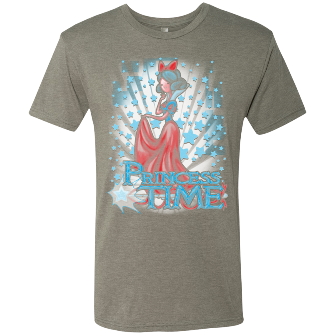 Princess Time Snow White Men's Triblend T-Shirt