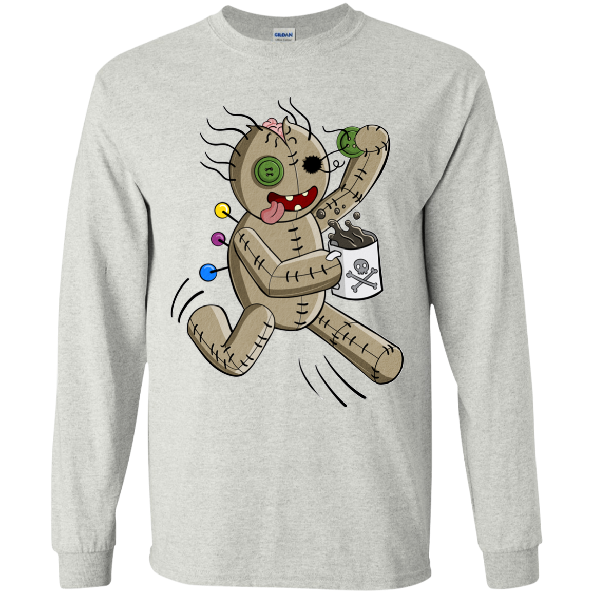 Voodoo Coffee Runner Youth Long Sleeve T-Shirt