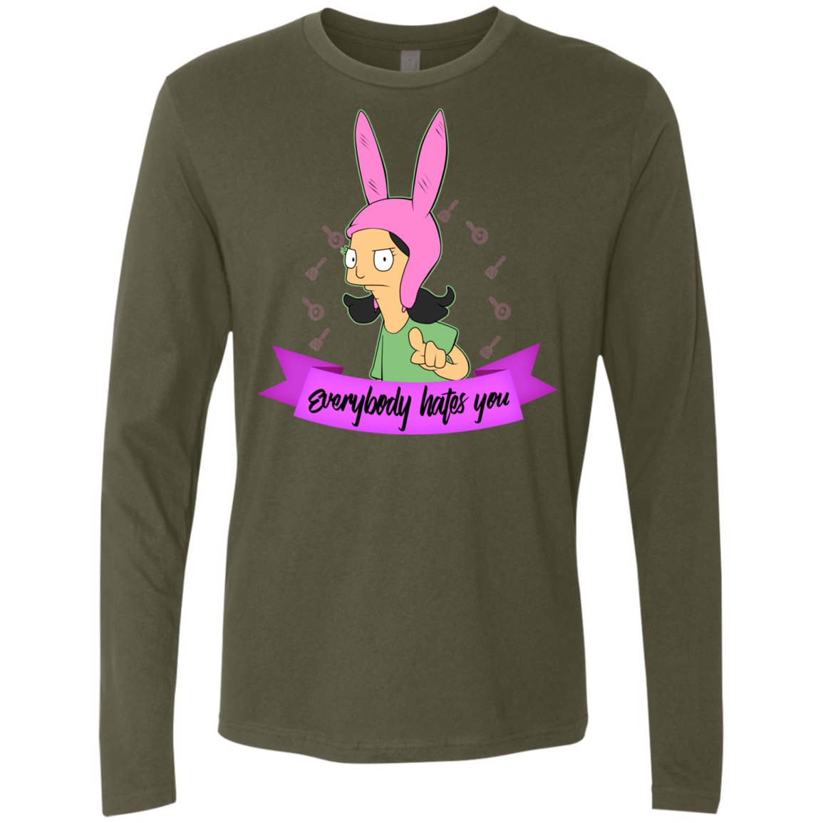 Louise Everybody Men's Premium Long Sleeve