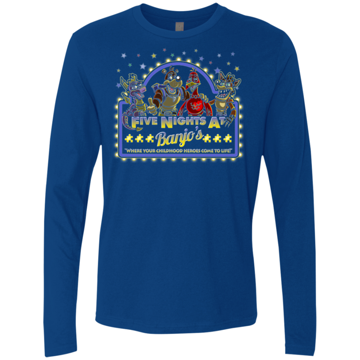 Five Nights at Banjos Men's Premium Long Sleeve