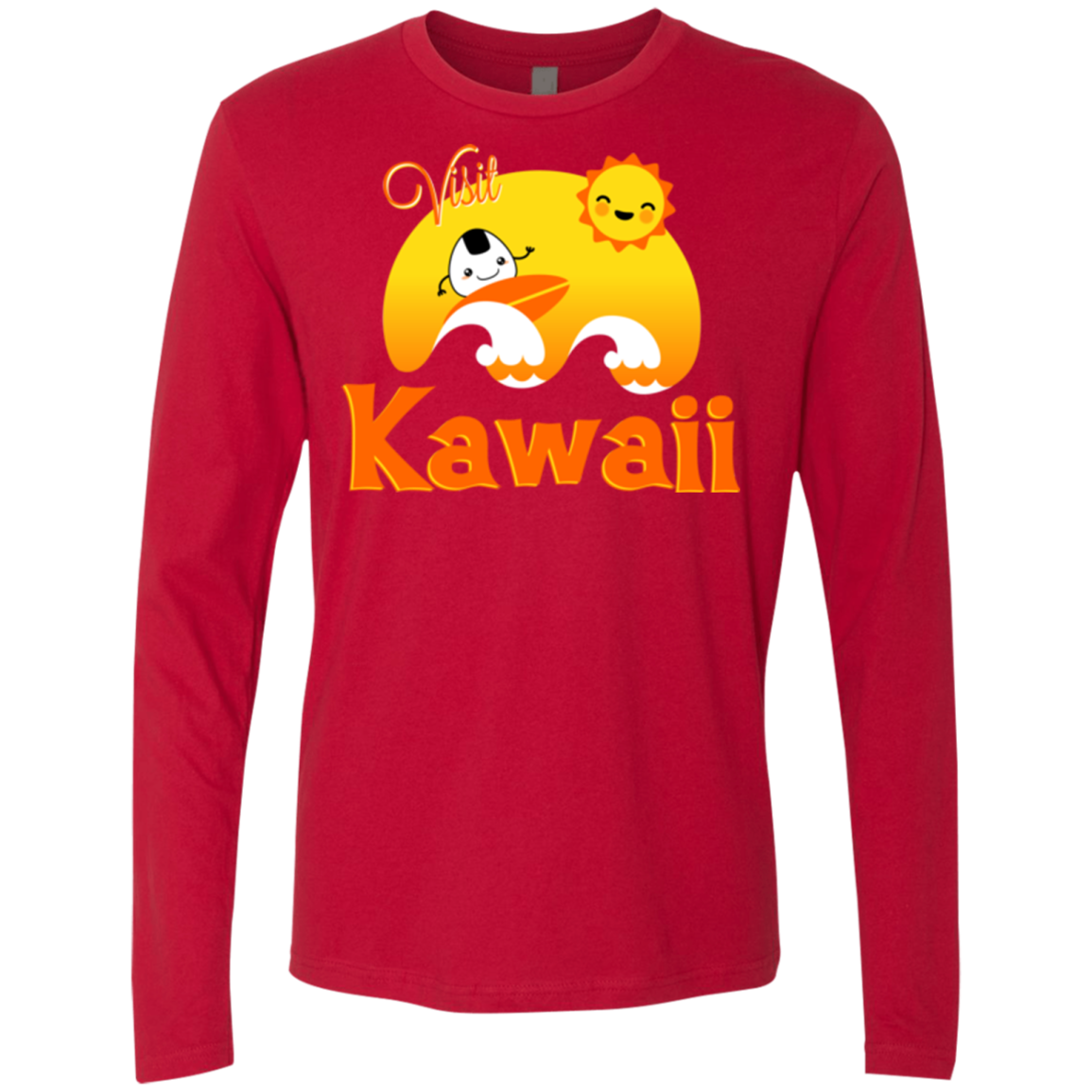 Visit Kawaii Men's Premium Long Sleeve