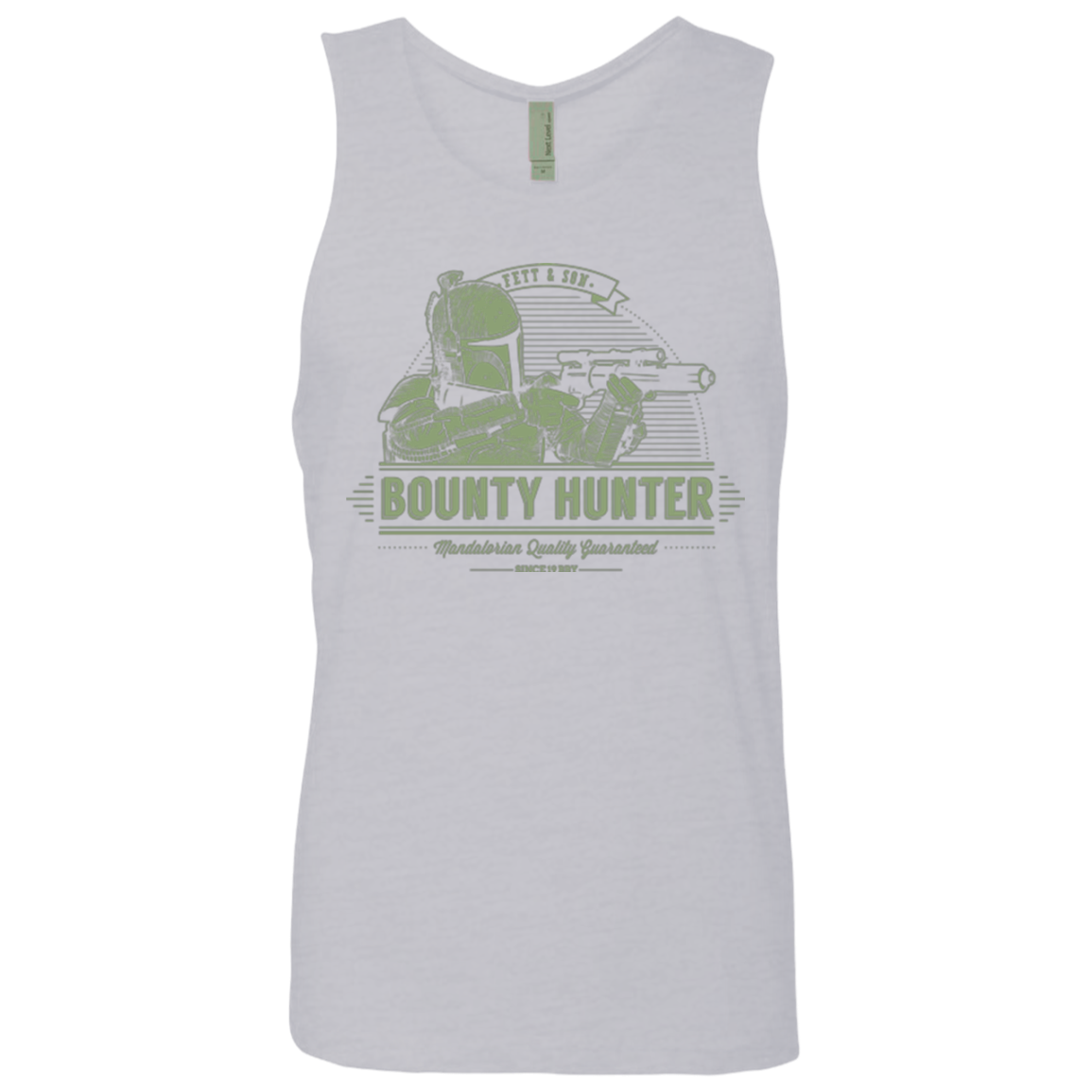 Galactic Bounty Hunter Men's Premium Tank Top