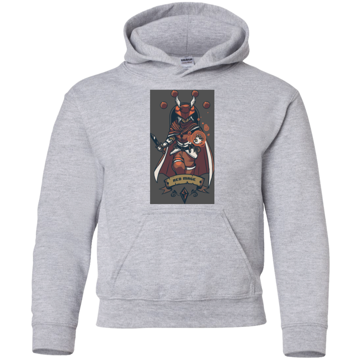 Red Mage Youth Hoodie