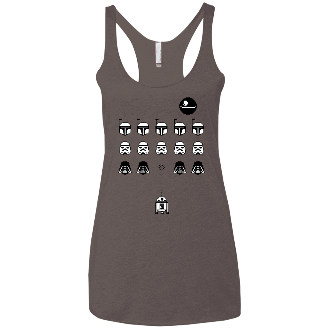 Dark Invaders Women's Triblend Racerback Tank