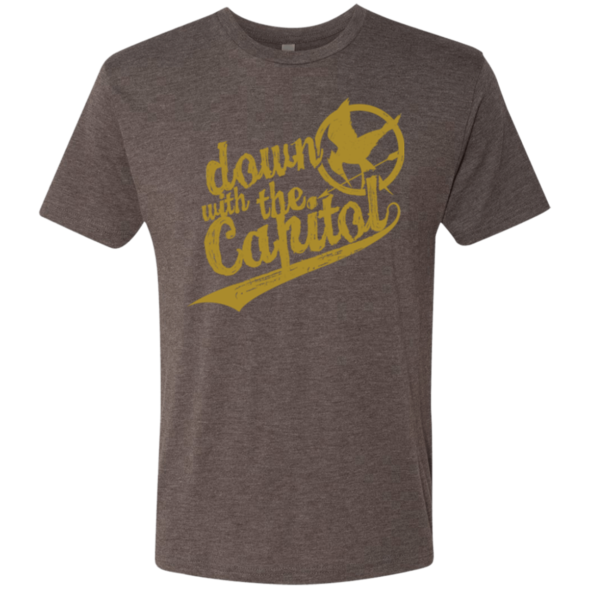 Down with the Capitol Men's Triblend T-Shirt