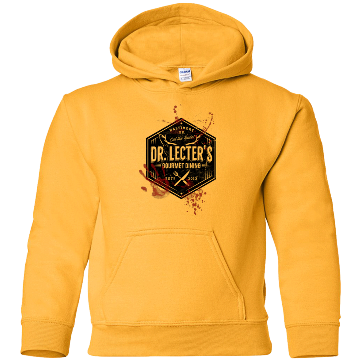Dr. Lecter's Gourmet Dining Youth Hoodie