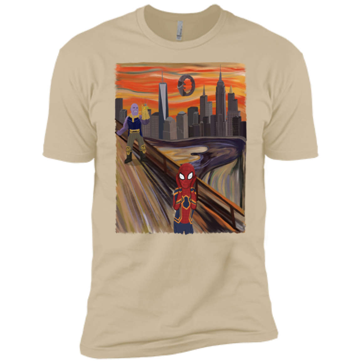 Spider Scream Men's Premium T-Shirt