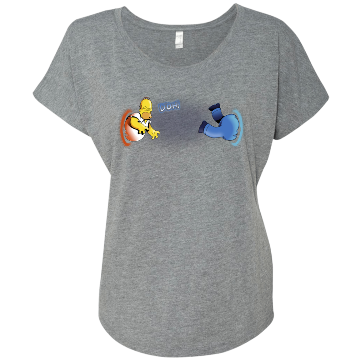 Portal D'oh Triblend Dolman Sleeve