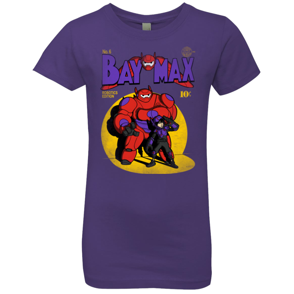Baymax Number 9 Girls Premium T-Shirt