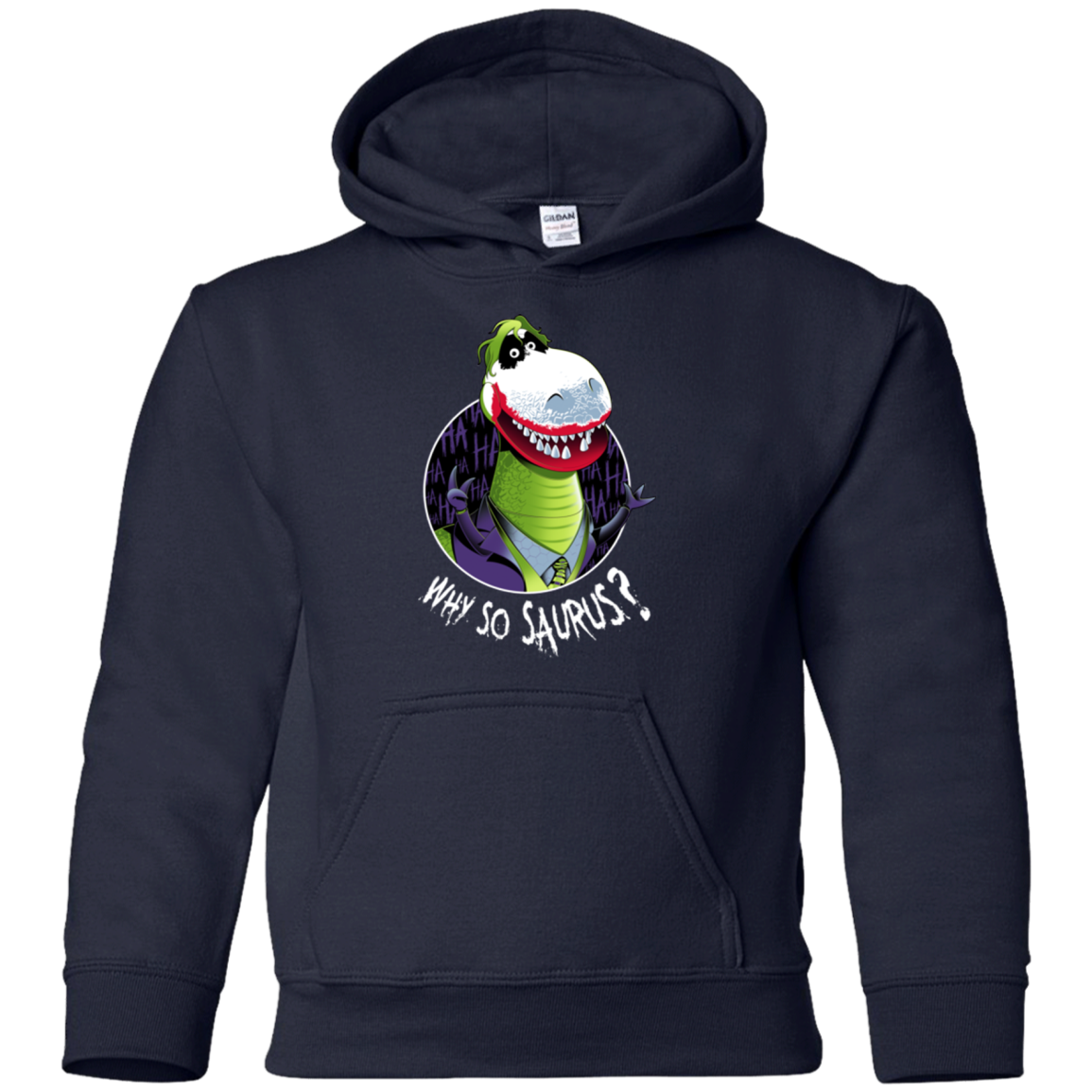 Why So Saurus Youth Hoodie