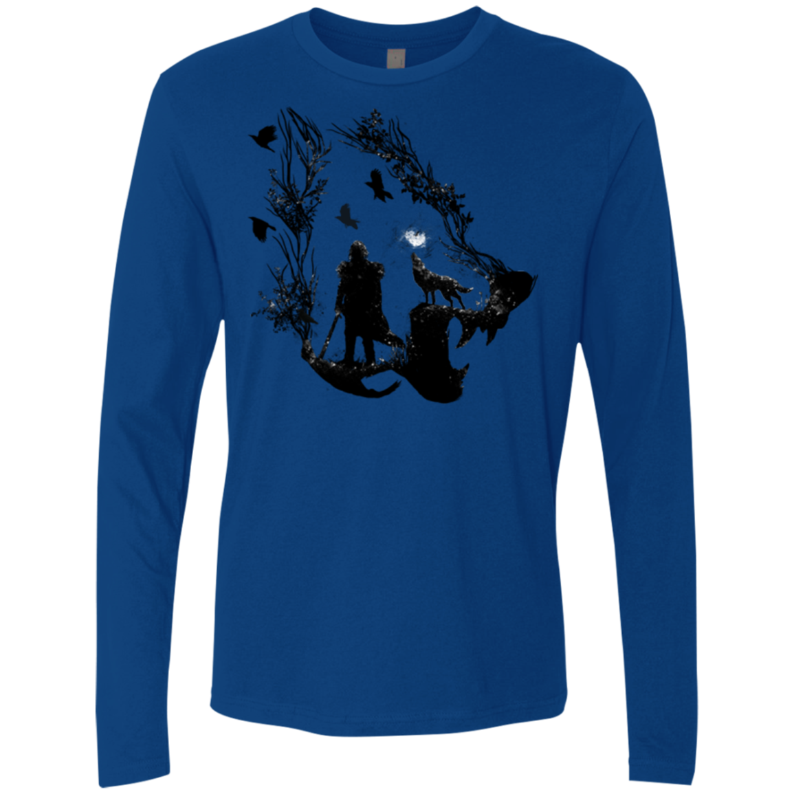 Lone wolf Men's Premium Long Sleeve