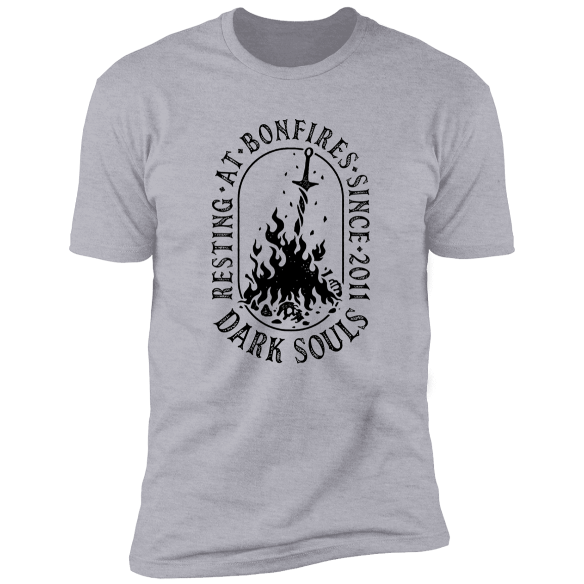 Resting at Bonfires Men's Premium T-Shirt