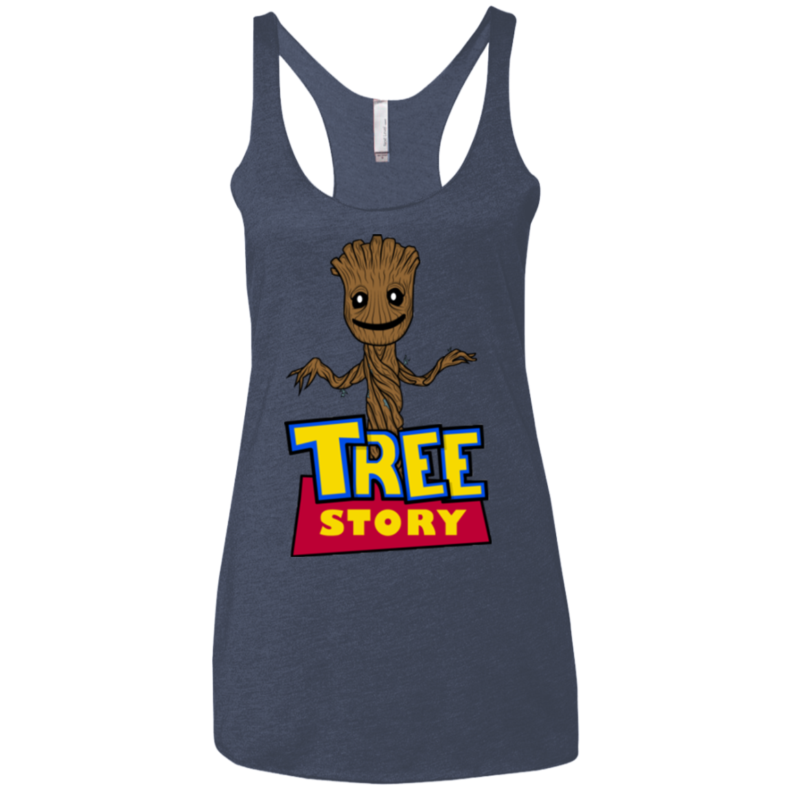 TREE STORY Women's Triblend Racerback Tank