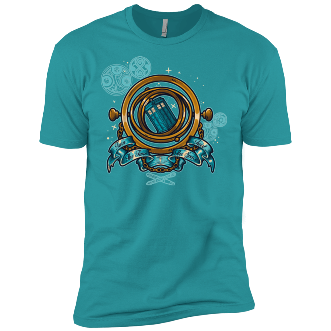 TURN THE TIME TWIST THE SPACE Men's Premium T-Shirt