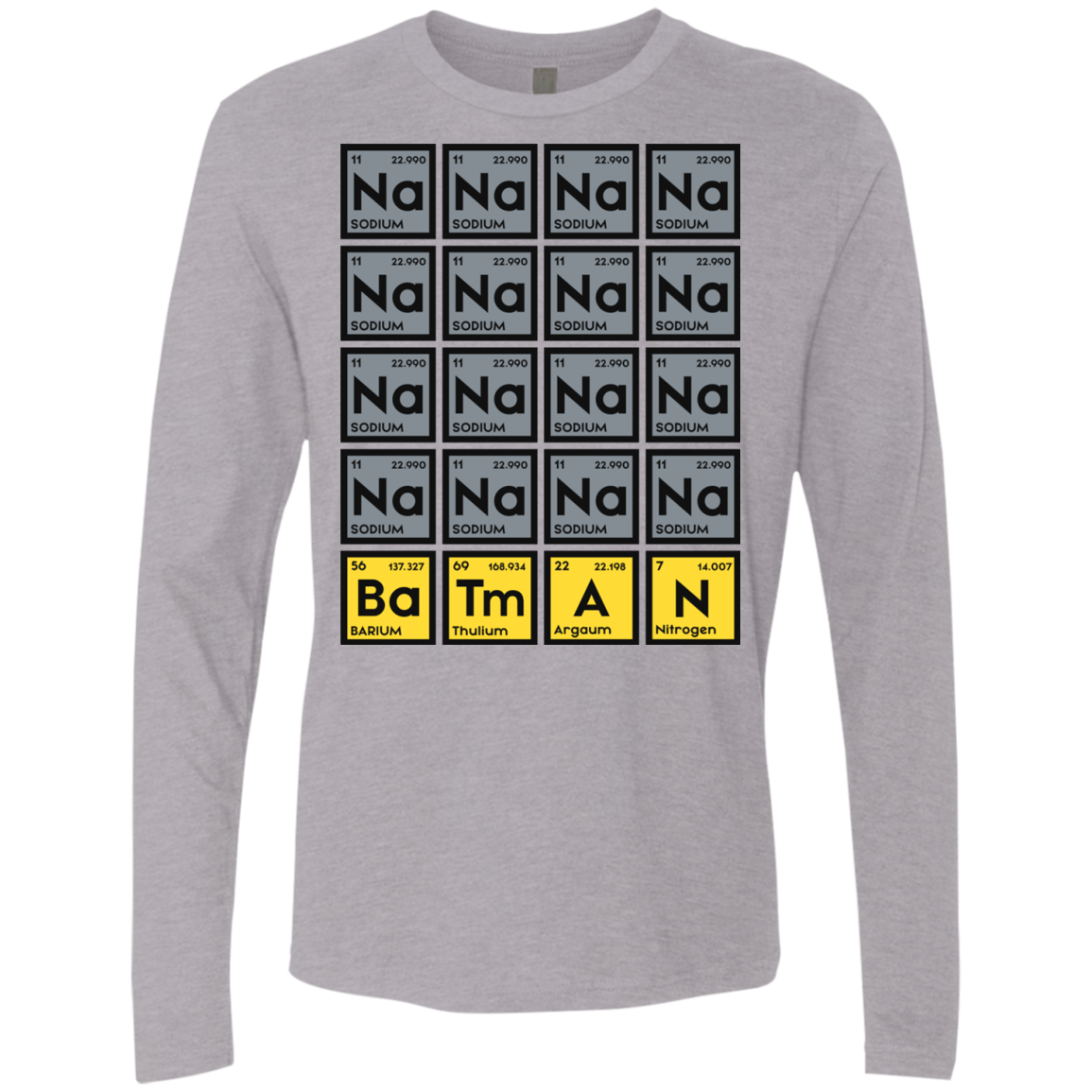 Batmanium Men's Premium Long Sleeve