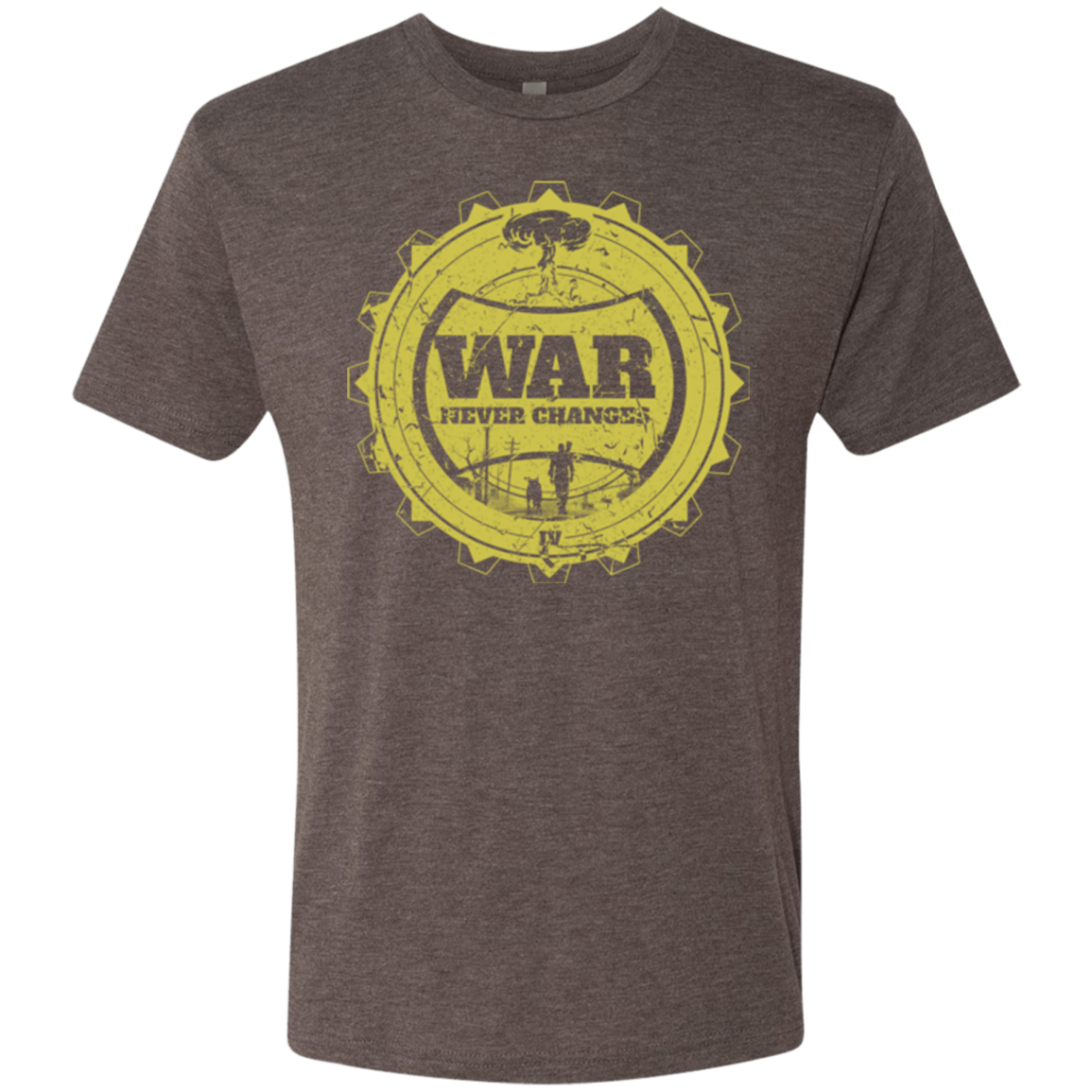 War never changes (2) Men's Triblend T-Shirt