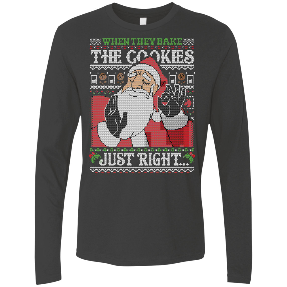 Pacha Santa ugly sweater Men's Premium Long Sleeve