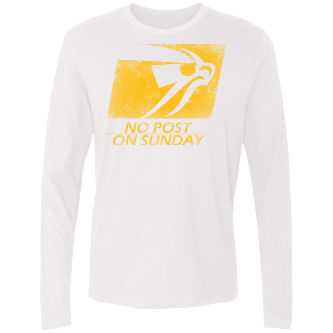 No Post On Sunday Men's Premium Long Sleeve