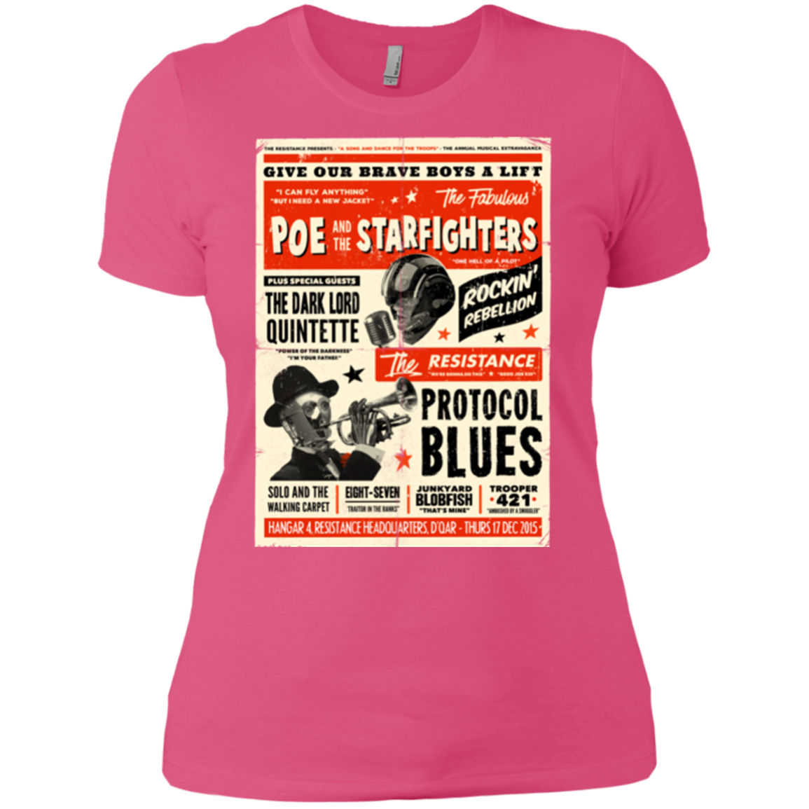Poe and The Starfighters Women's Premium T-Shirt
