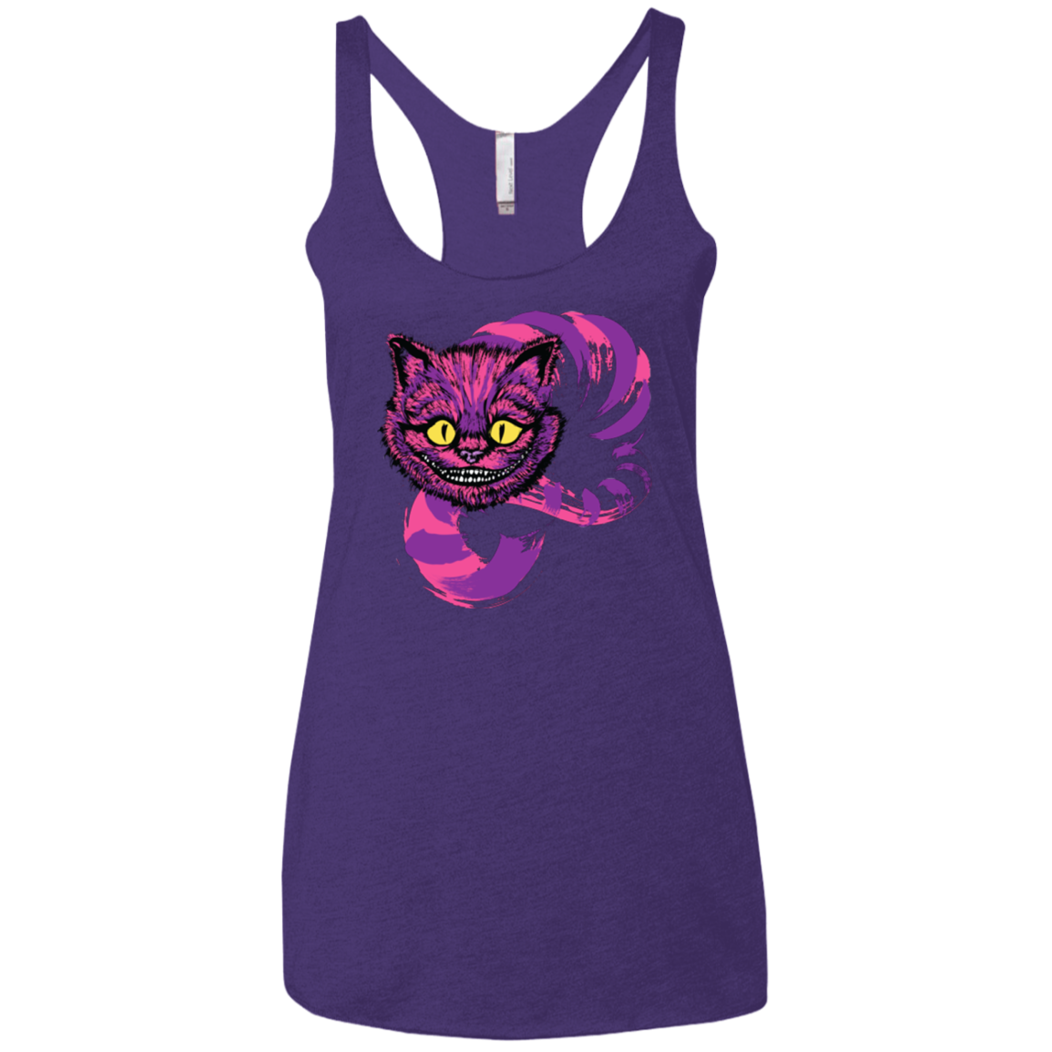 Grinning Like A Cheshire Cat 2 Women's Triblend Racerback Tank