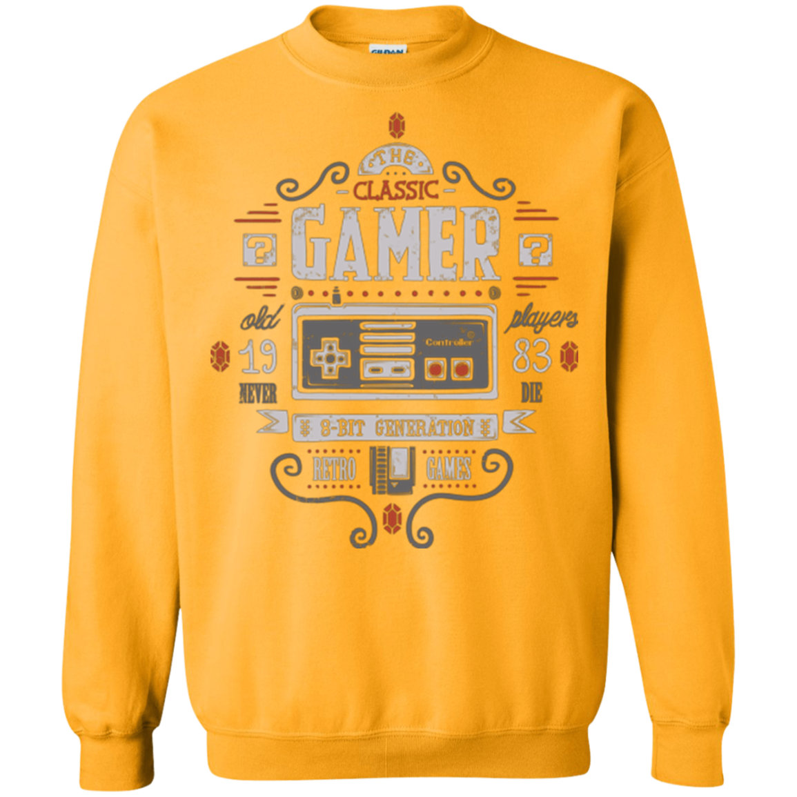 Classic Gamer Crewneck Sweatshirt
