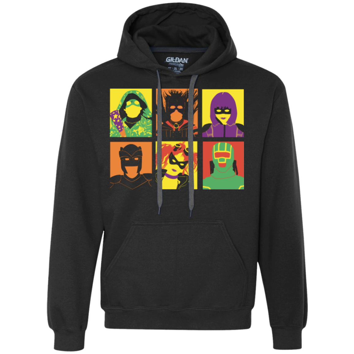Kick Ass pop Premium Fleece Hoodie