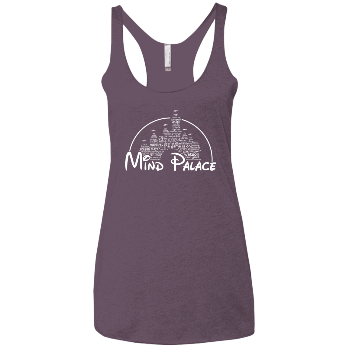 Mind Palace Women's Triblend Racerback Tank