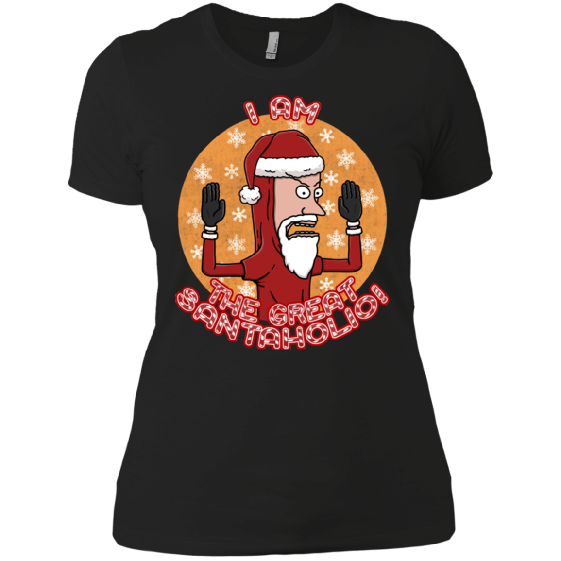 The Great Santaholio Women's Premium T-Shirt