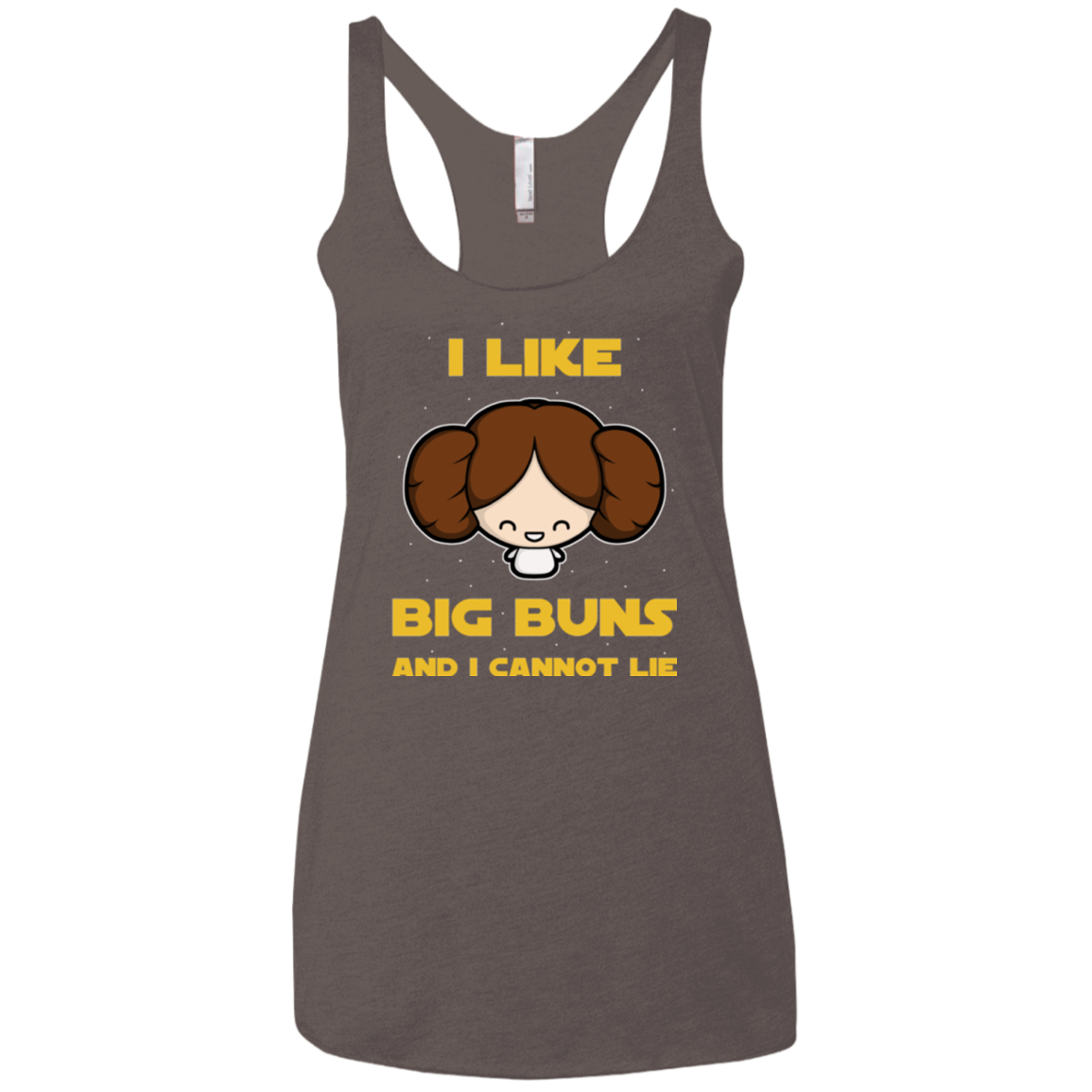 I Like Big Buns Women's Triblend Racerback Tank